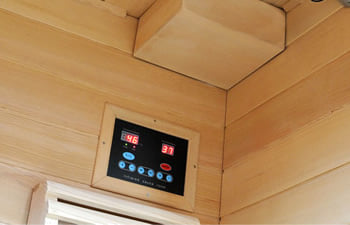 Sauna infrarossi Iris - Incluso nel kit sauna - Pannello di controllo