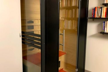 Sauna infrarossi installata in appartamento Erika