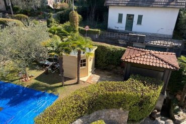 Sauna finlandese classica installata in giardino Palmira 3