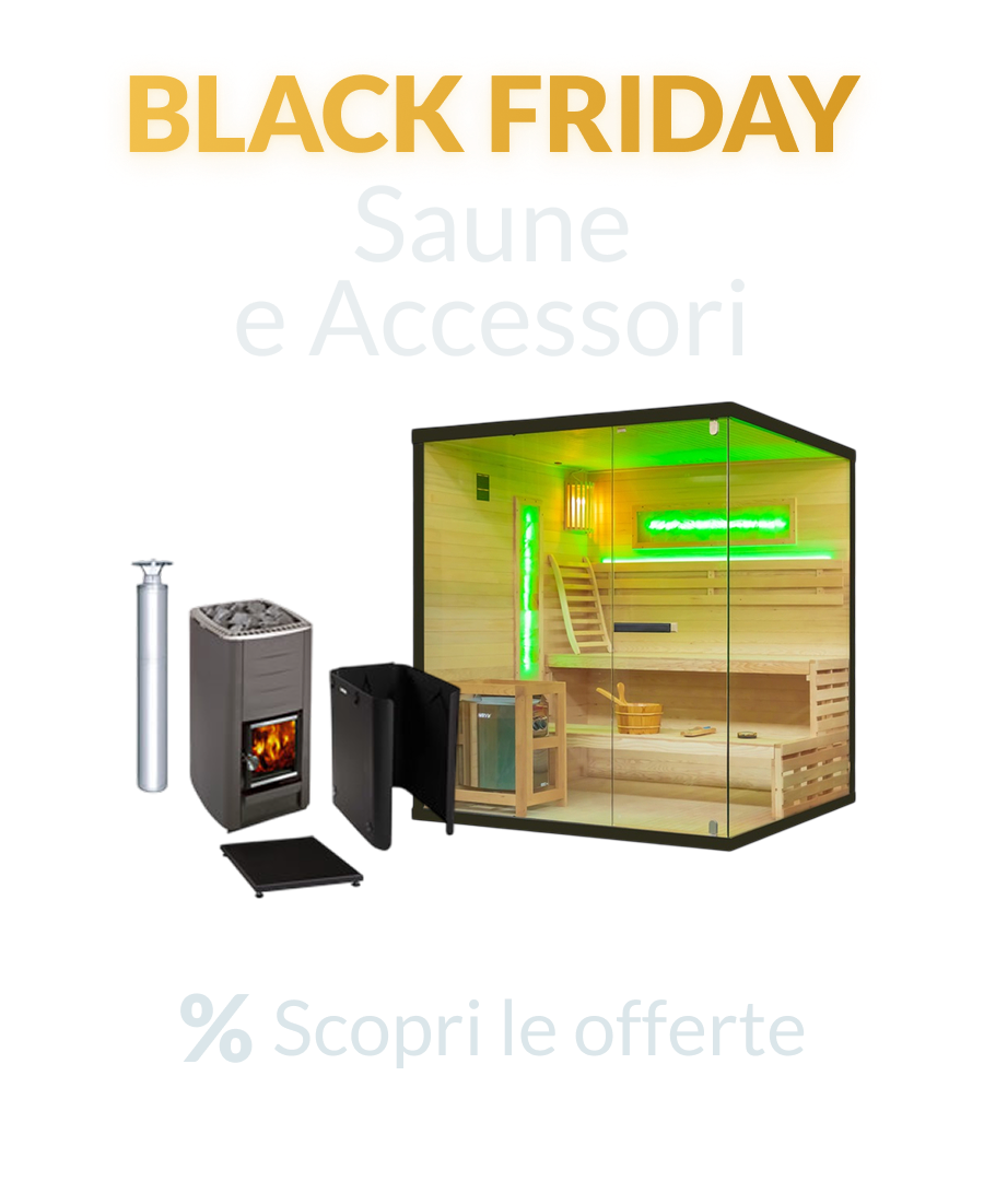 Black Friday 2023 - Saune e accessori