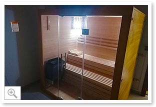 Sauna a finlandese da interno Marika img 1