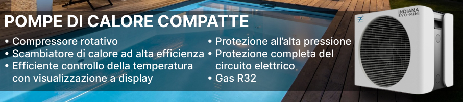 Pompe di calore per piscina
