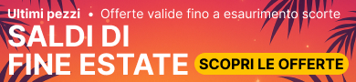 Saldi di fine estate 2025