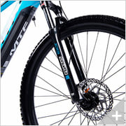 Bicicletta elettrica Mountain e-bike CANYON 6.2: particolare cerchio anteriore