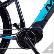 Bicicletta elettrica Mountain e-bike  CANYON 6.2: particolare guarnitura