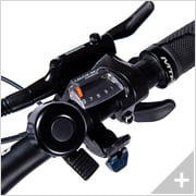 Bicicletta elettrica Mountain e-bike  CANYON 6.2: particolare leva del cambio destra