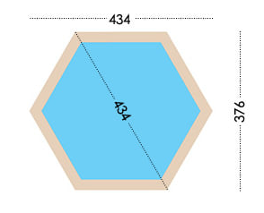 bordo piscina in legno
