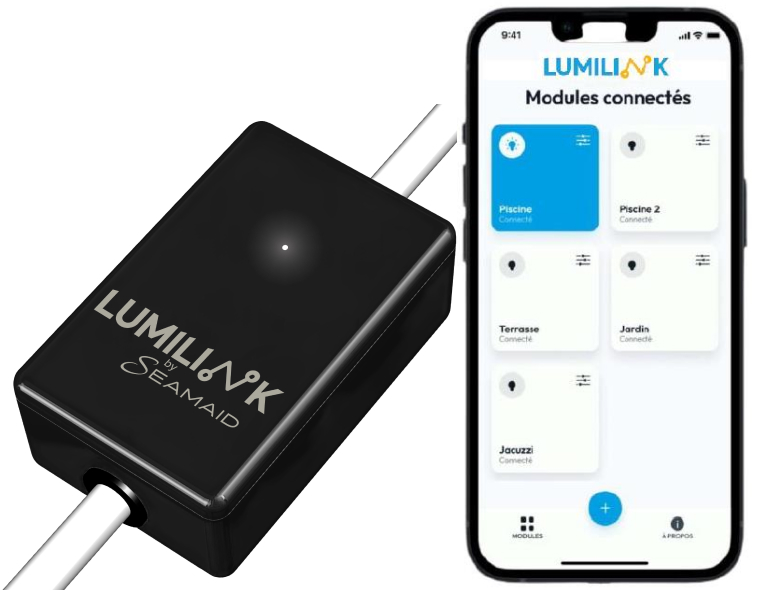 Controller Bluetooth LUMILINK per il controllo delle luci della piscina ASTREA XL