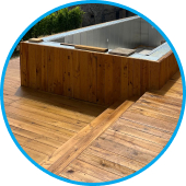 Fase 5 installazione piscina Astrea: personalizzazione