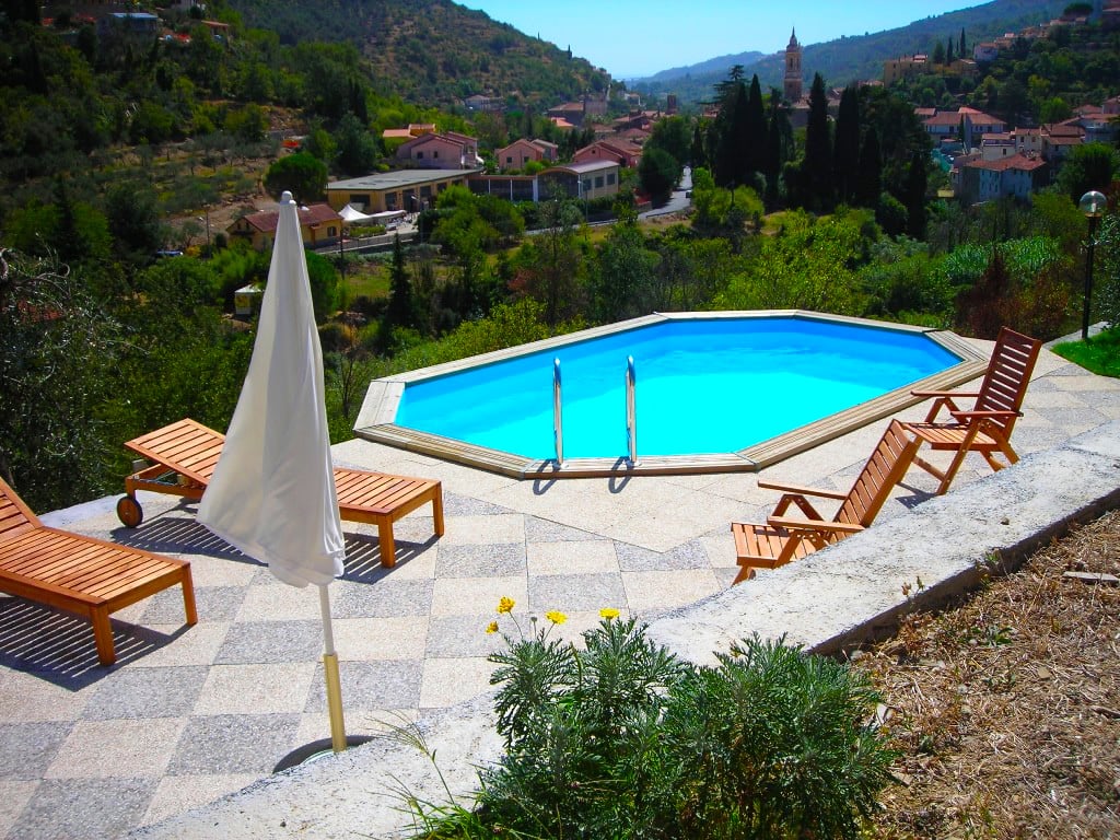 Piscina in legno fuori terra JARDIN 560
