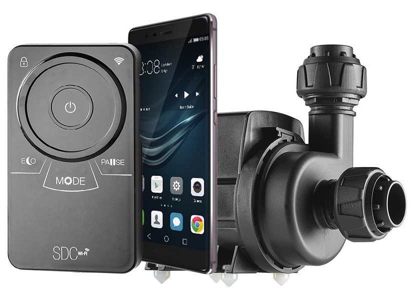 Pompa a velocità variabile Syncra SDC 6.0 con controller e controllo tramite smartphone per piscina ASTREA XL