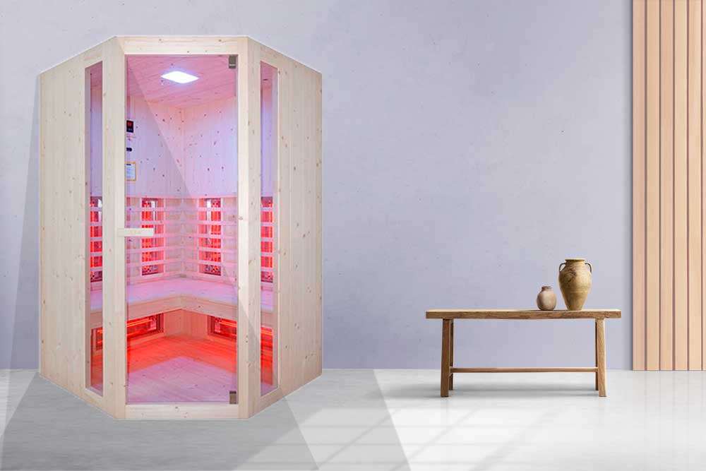 Sauna infrarossi angolare sauna da interno