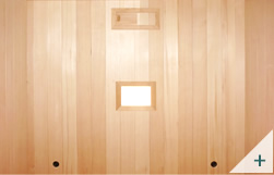 Sauna finlandese Aria 120 - Foto Luce LED e soffitta