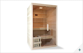Sauna finlandese Aria 120 - Incluso nel kit sauna - Struttura in legno