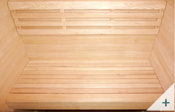 Sauna finlandese da interno 180x130