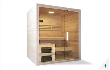 Sauna finlandese Aria 200 - Incluso nel kit sauna - Struttura in legno