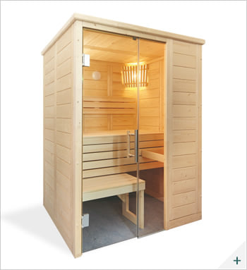 Sauna finlandese Regina 14 - Incluso nel kit sauna - Struttura in legno