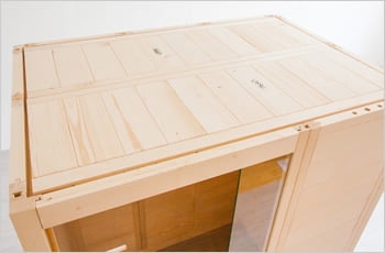 Sauna finlandese Regina 20 - Incluso nel kit sauna - Tetto in legno massello
