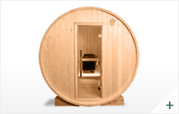 Sauna finlandese a botte da giardino Ø180 - Foto 4