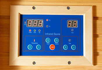 Sauna infrarossi Ambra - Incluso nel kit sauna - Pannello di controllo