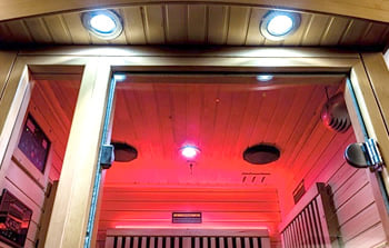 Sauna infrarossi Camilla - Incluso nel kit sauna - Luce da lettura