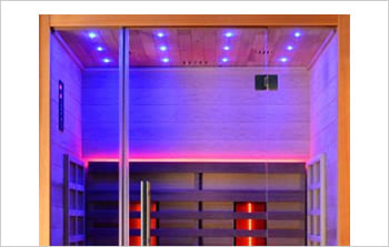 Sauna infrarossi Patty - Incluso nel kit sauna - Luce da lettura