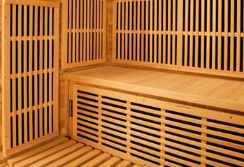Sauna infrarossi Ramona - Incluso nel kit sauna - Lampade a infrarossi in ceramica