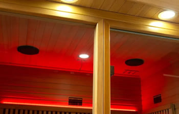 Sauna infrarossi Zaira - Incluso nel kit sauna - Luce da lettura