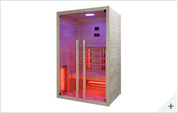 Sauna infrarossi Eva 120 - Incluso nel kit sauna - Struttura in legno