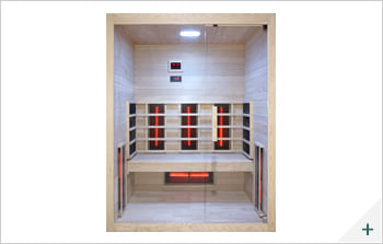 Sauna infrarossi Pami 3 - Incluso nel kit sauna - Struttura in legno