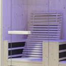 Sauna infrarossi da interno - Kit tetto in legno massello