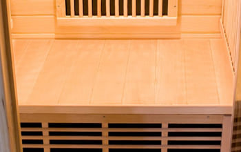 Sauna infrarossi Iris - Incluso nel kit sauna - Panca in legno