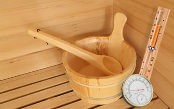 Sauna multifunzione Combi finlandese e infrarossi Bea 150 - Incluso nel kit sauna - Accessori sauna