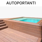 Piscine fuori terra autoportanti in pannelli d'acciaio