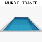 Piscine interrate con pannelli in acciaio e muro filtrante Fast Pool
