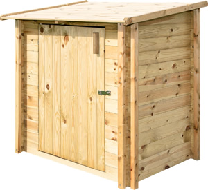 Locale tecnico in legno