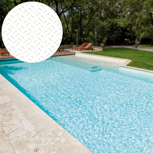 Rotolo Elbtal Antisdrucciolo BIANCO h1.65x10m membrana PVC 200/100