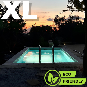 Piscina fuori terra autoportante 5,5x3,5 m -  Astrea Urban XL