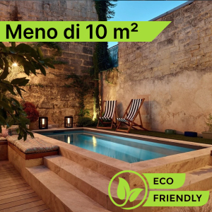 Piscina fuori terra autoportante pannelli 4,45x3,05 m - Astrea Urban