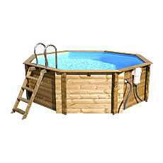 Piscina in legno fuori terra TROPIC 414