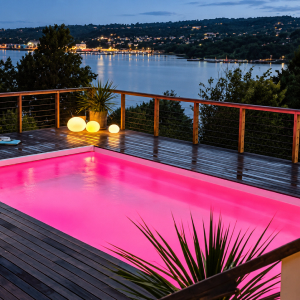 Piscina interrata in vetroresina Relax Pool 4,82x2,32 m azzurra