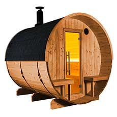 Sauna finlandese da giardino 180