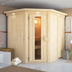 Sauna finlandese Lina 68 mm - 210x184x202 cm