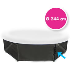 Rete di protezione inferiore per trampolino elastico 244 cm